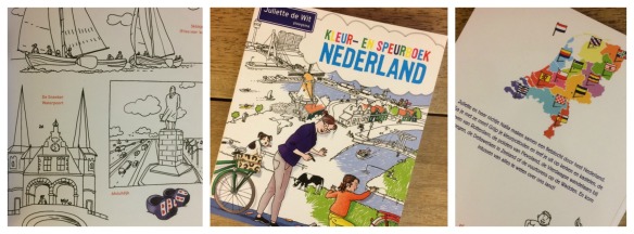 Kleur en speurboek Nederland